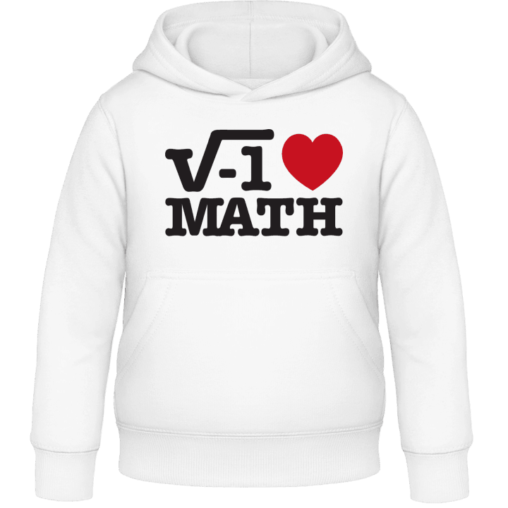 I Love Math Hættetrøje til børn 0 image
