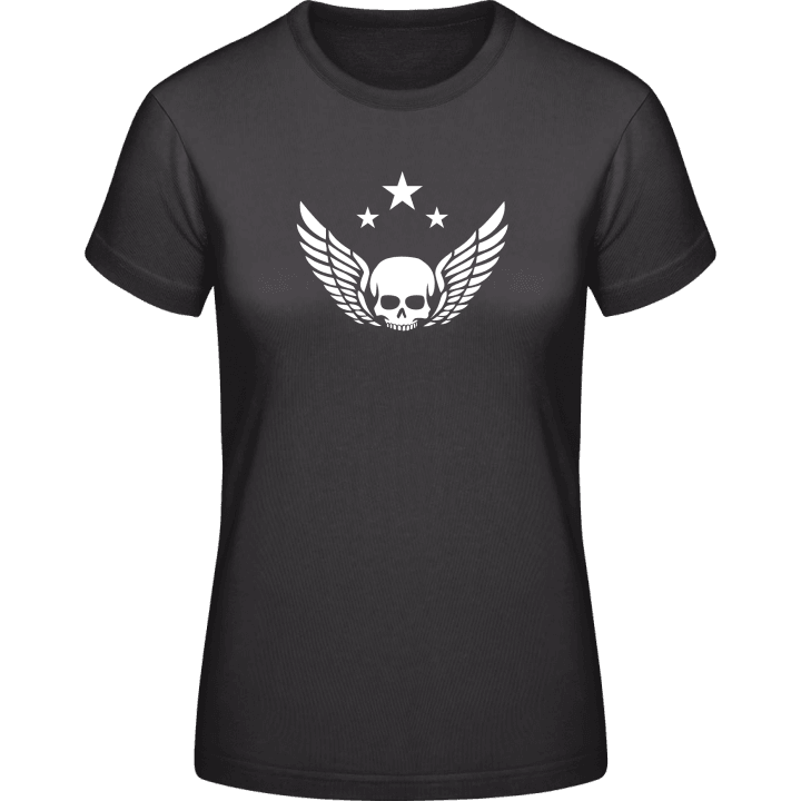 Winged Skull T-shirt til kvinder 0 image