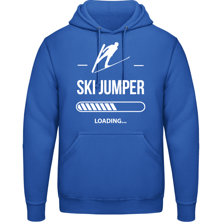Ski Jumper Loading Felpa con cappuccio contain pic