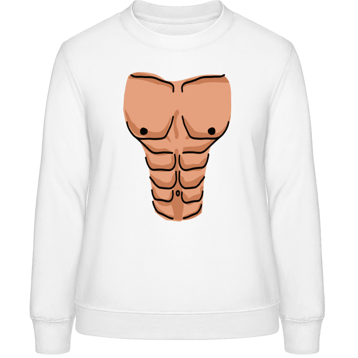 Sixpack Body Sweatshirt för kvinnor contain pic