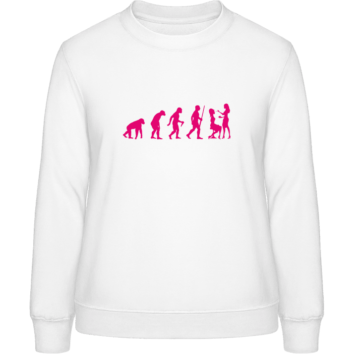 Cosmetician Evolution Sweatshirt för kvinnor contain pic