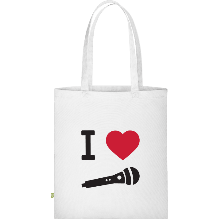 I Heart Singing Michrophone Stofftasche 0 image