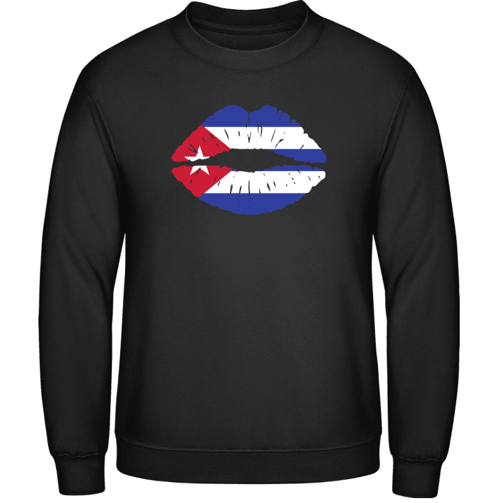 Cuban Kiss Flag Sweatshirt contain pic