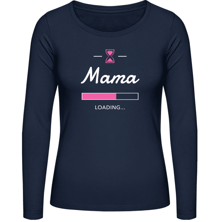 Mama loading progress Langermet skjorte for kvinner 0 image