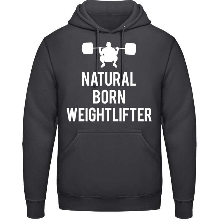 Natural Born Weightlifter Felpa con cappuccio contain pic