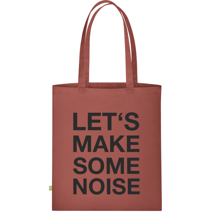 Let´s Make Some Noise Väska av tyg contain pic