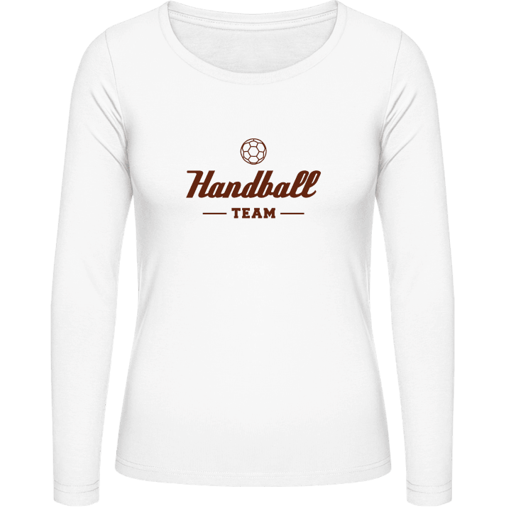 Handball Team Camisa de manga larga para mujer contain pic
