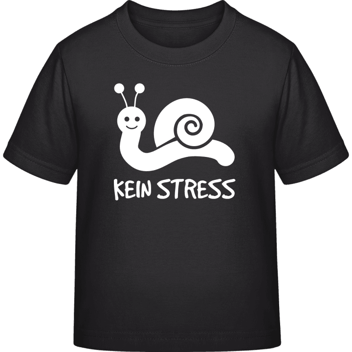 Kein Stress Schneckentempo T-shirt til børn 0 image