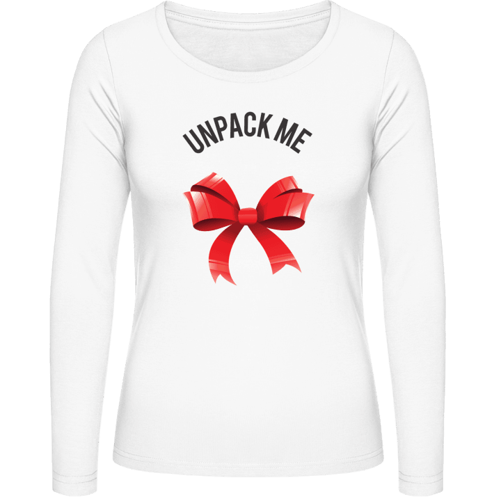 Unpack me Gift Camisa de manga larga para mujer 0 image