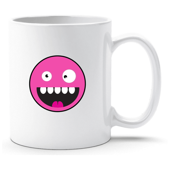 Cute Monster Smiley Face Taza 0 image