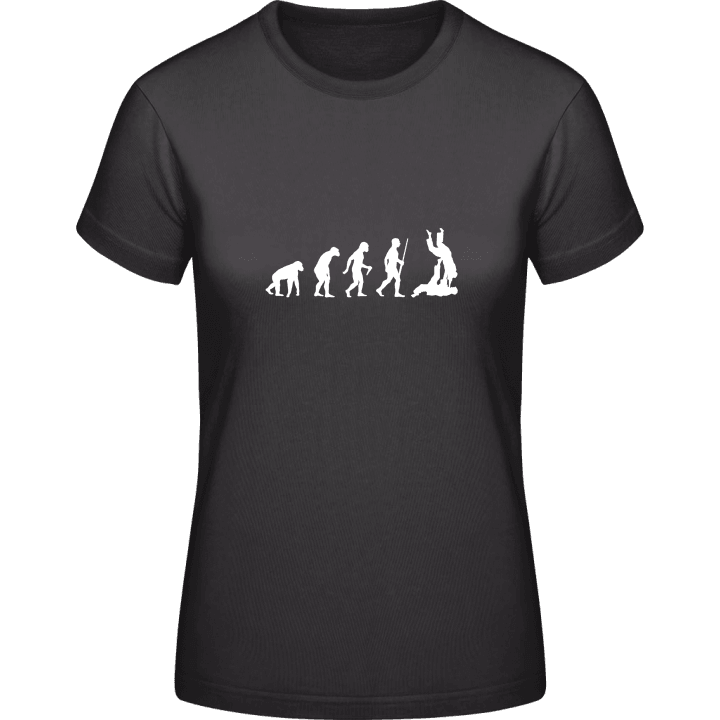 Judo Evolution Frauen T-Shirt contain pic