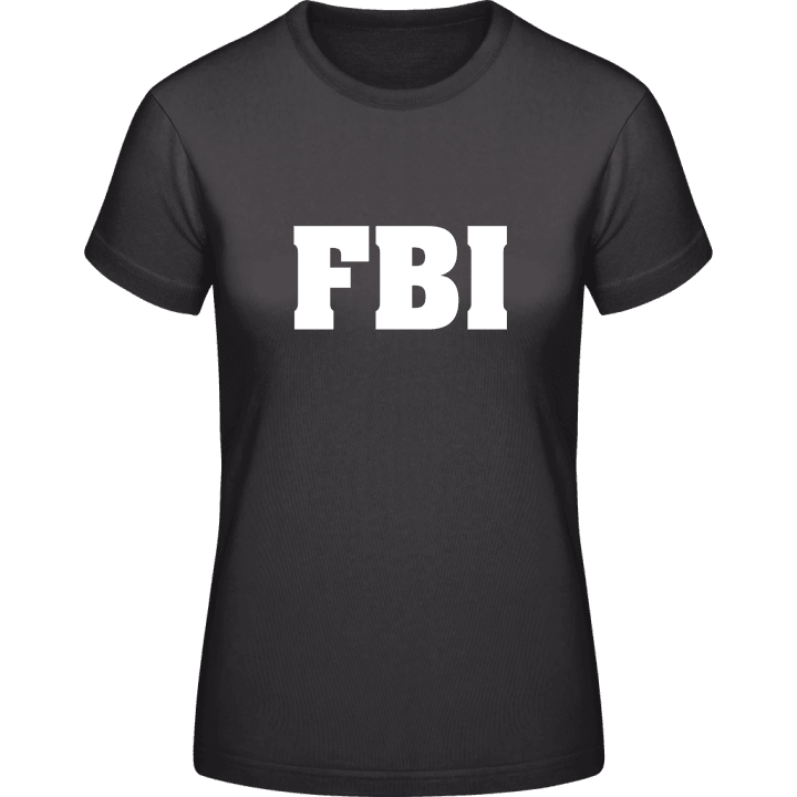 FBI Agent T-shirt för kvinnor contain pic