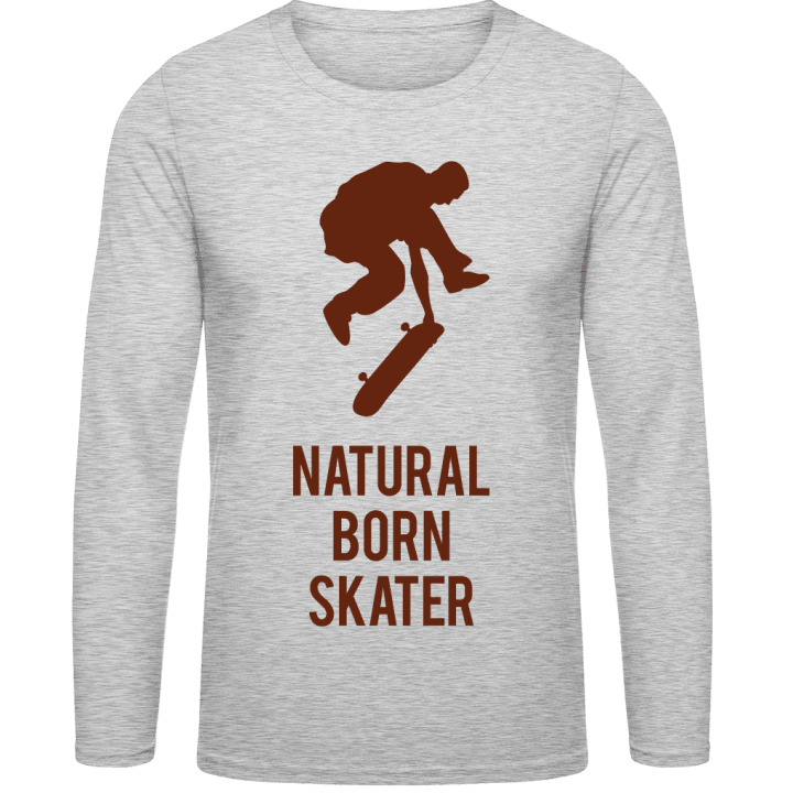 Natural Born Skater Langarmshirt contain pic