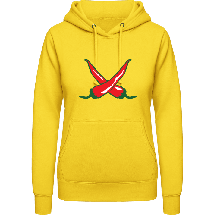 Crossed Chilis Vrouwen Hoodie contain pic