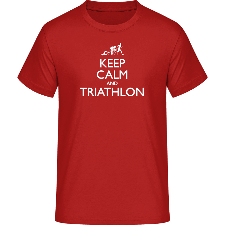 Keep Calm And Triathlon Camiseta 0 image