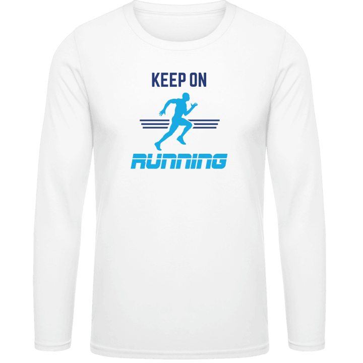Keep On Running Langermet skjorte contain pic