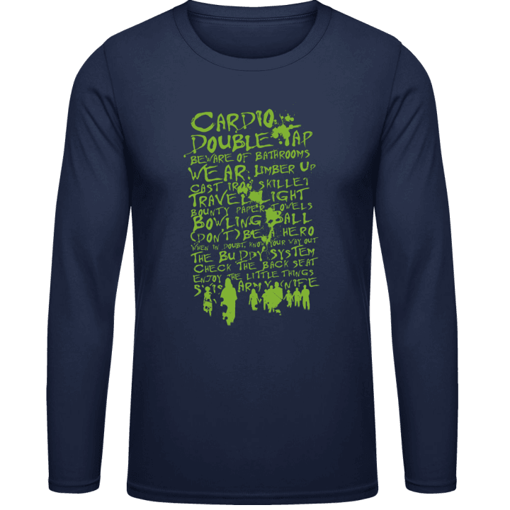 Zombieland Shirt met lange mouwen contain pic