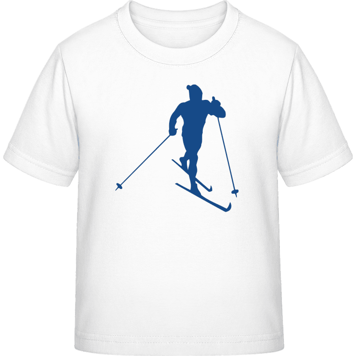 Cross-country skiing T-shirt för barn contain pic