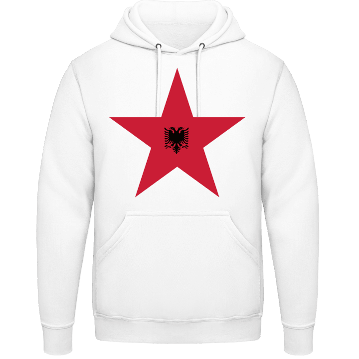 Albanian Star Hoodie contain pic