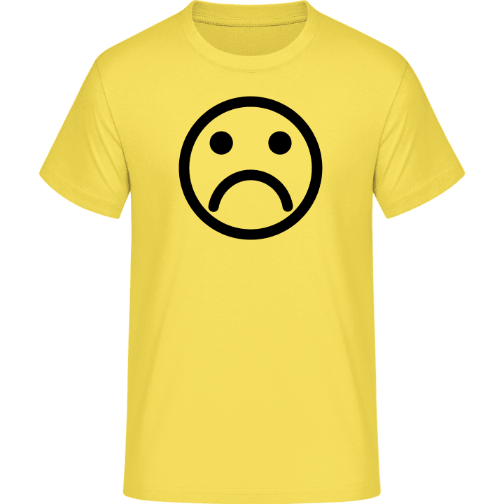 Sad Smiley T-skjorte contain pic
