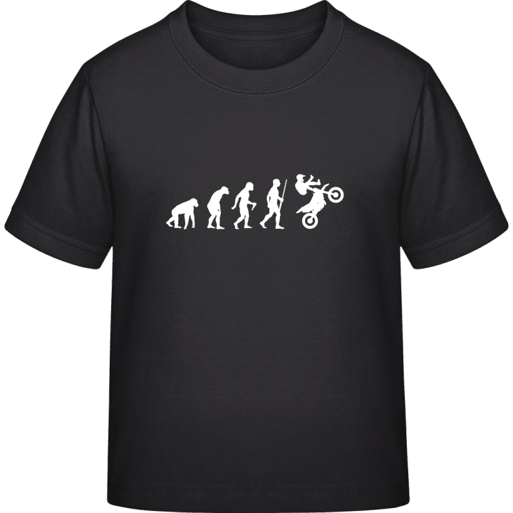 Motocross Biker Evolution T-shirt för barn contain pic