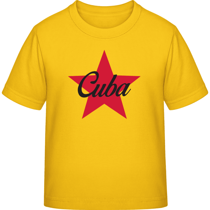 Cuba Star T-skjorte for barn contain pic