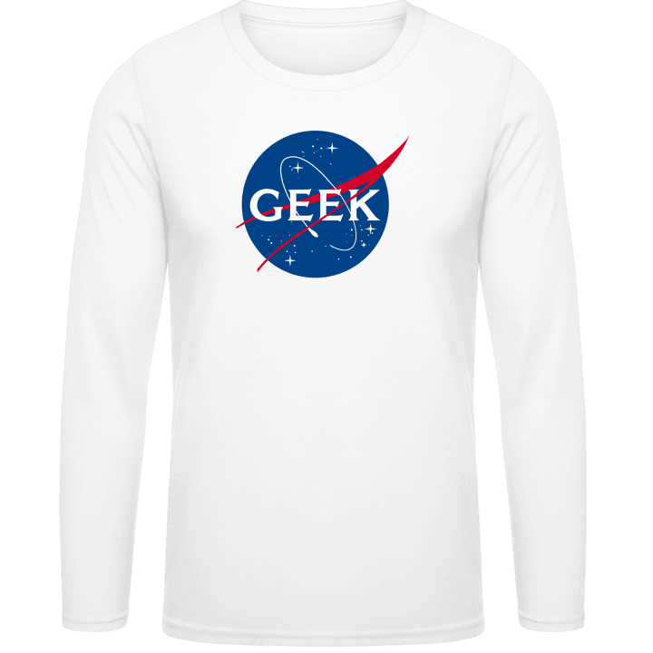Geek Nasa Langarmshirt contain pic