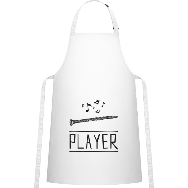 Clarinet Player Illustration Kitchen Apron contain pic