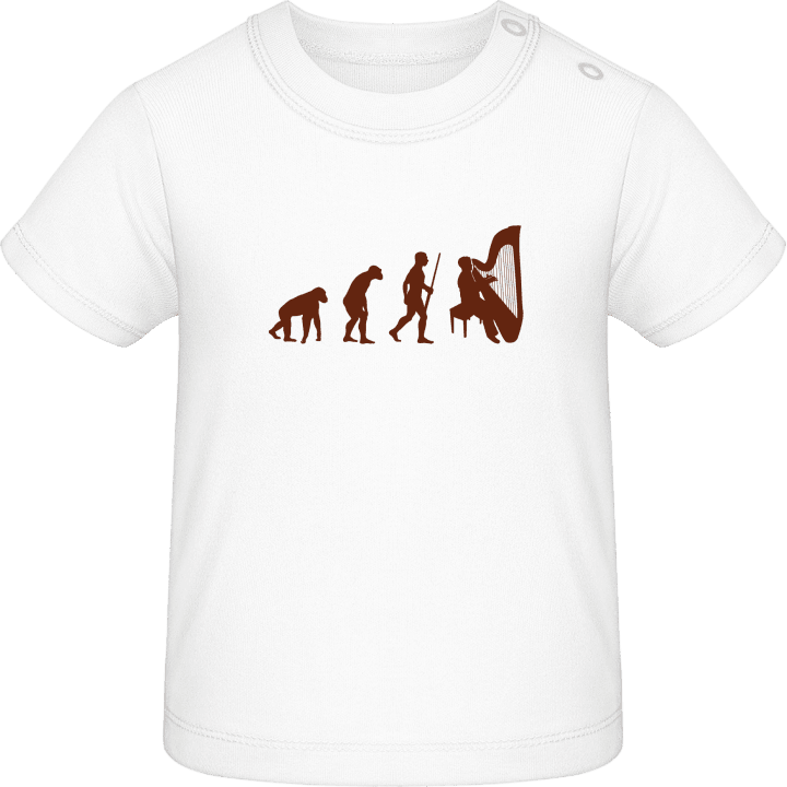 Harpist Evolution Camiseta de bebé contain pic