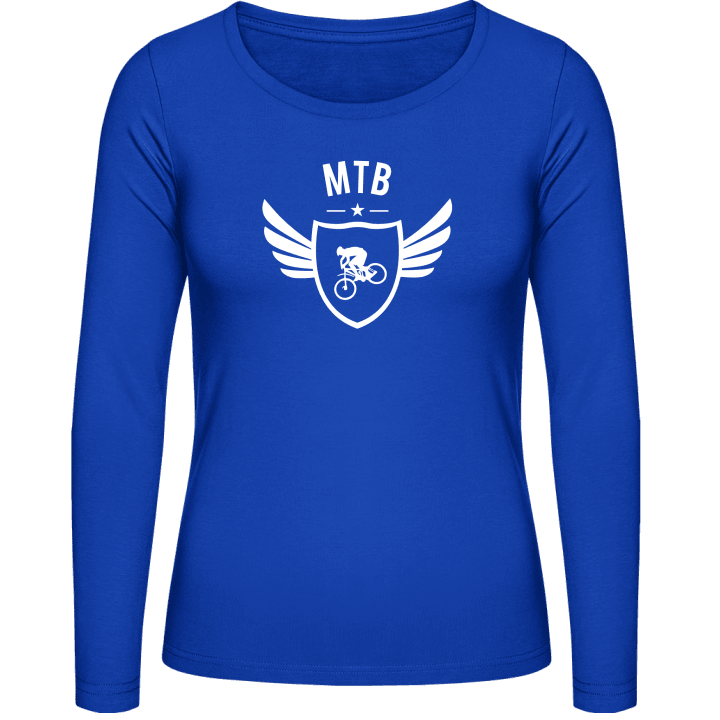 MTB Winged Vrouwen Lange Mouw Shirt contain pic