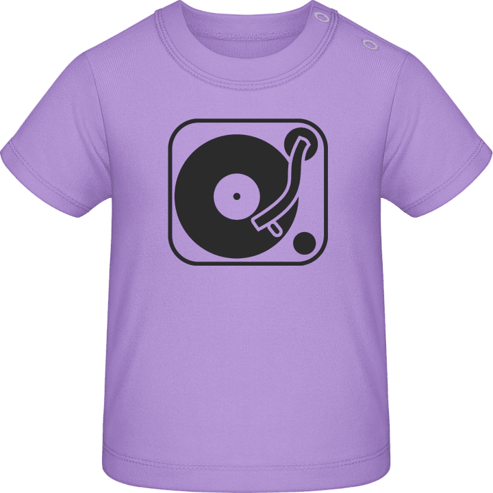 Turntable DJ Vinyl Baby T-skjorte contain pic