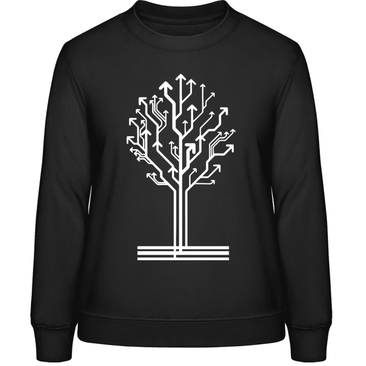 Electric Sparks Tree Women Sweatshirt 0 image