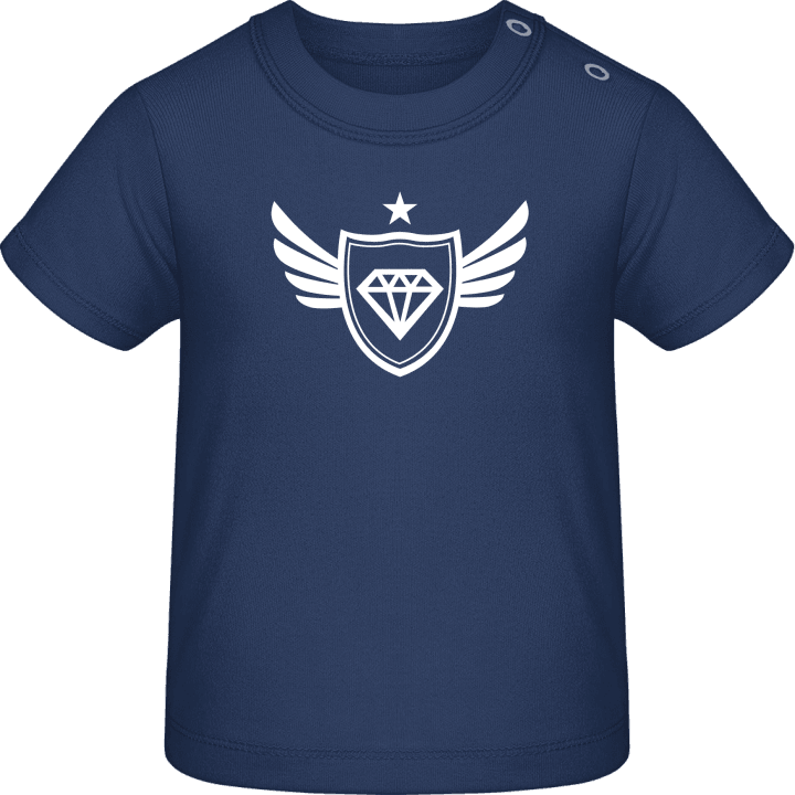 Diamond winged and Star Baby T-Shirt 0 image
