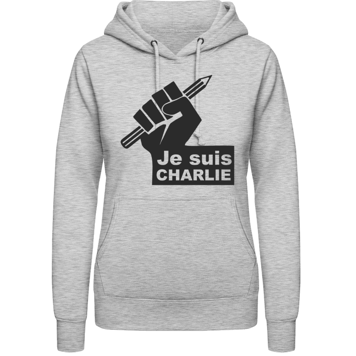 Je Suis Charlie Pen Frauen Kapuzenpulli 0 image