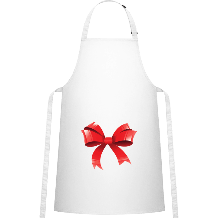 Red Ribbon Gift Kitchen Apron 0 image