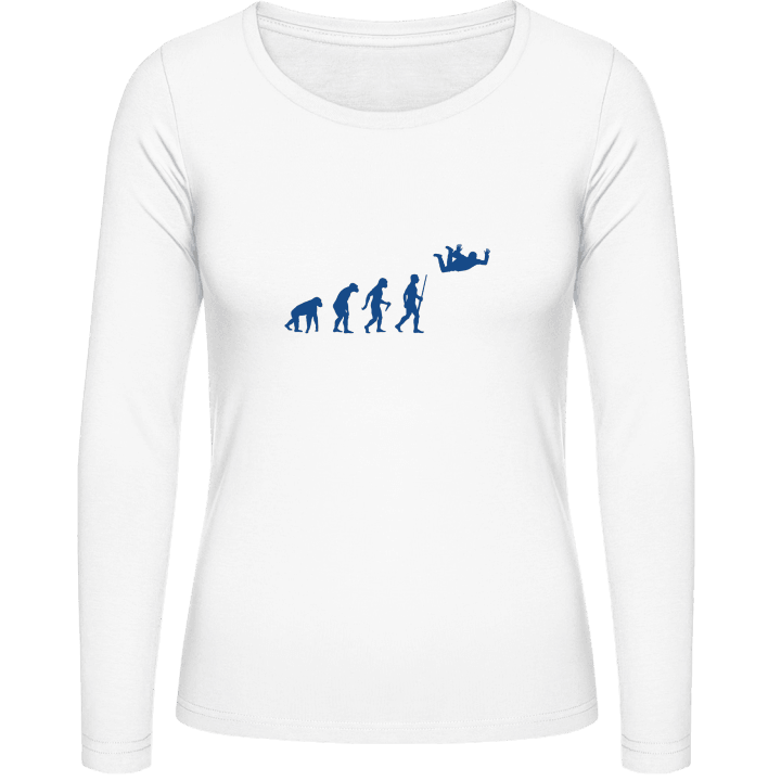 Skydiver Evolution Frauen Langarmshirt contain pic