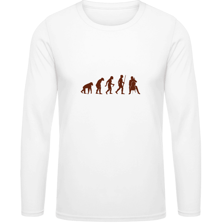 Cellist Evolution Shirt met lange mouwen contain pic