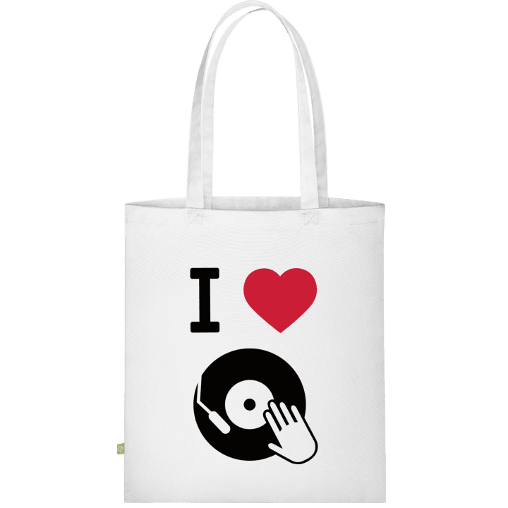 I Love Vinyl Scratching Cloth Bag contain pic
