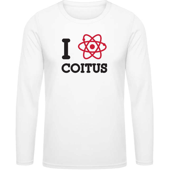 I Love Coitus Långärmad skjorta contain pic