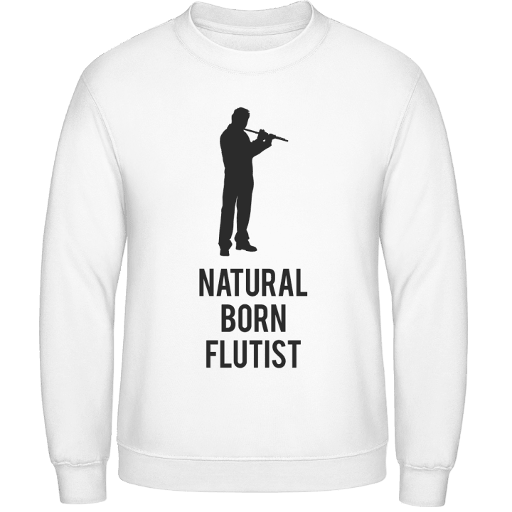 Natural Born Flutist Sudadera contain pic