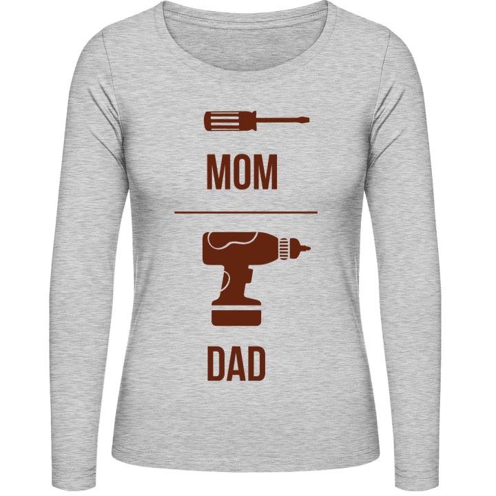 Mom vs. Dad T-shirt à manches longues pour femmes 0 image