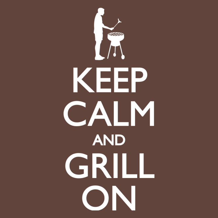 Keep Calm and Grill on Felpa con cappuccio 0 image