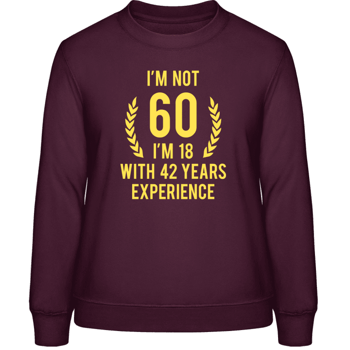 60 Years Birthday Vrouwen Sweatshirt 0 image