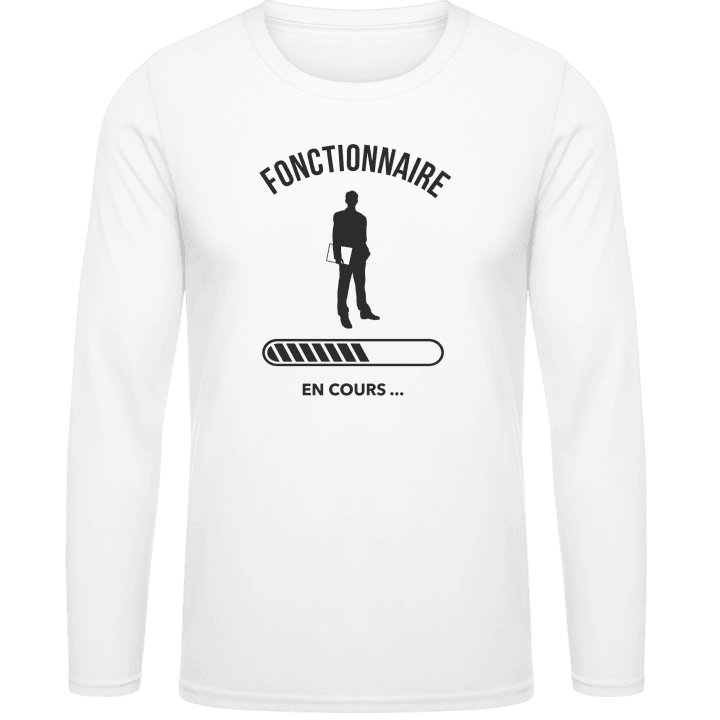 Fonctionnaire en cours T-shirt à manches longues contain pic