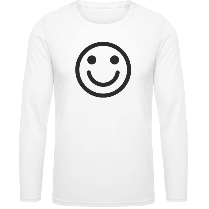 Smiley Face Langermet skjorte contain pic