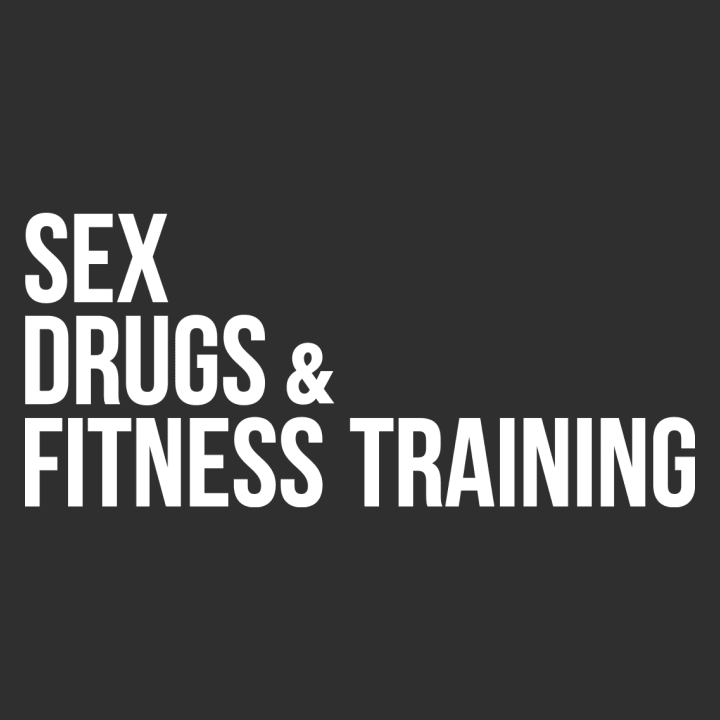 Sex Drugs And Fitness Training Felpa con cappuccio da donna 0 image