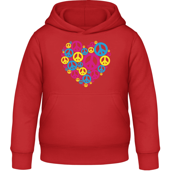 Love Peace Kids Hoodie contain pic