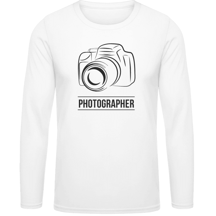 Photographer Cam T-shirt à manches longues contain pic