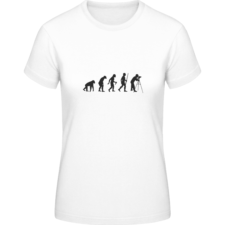 Oldschool Photographer Evolution T-shirt för kvinnor contain pic