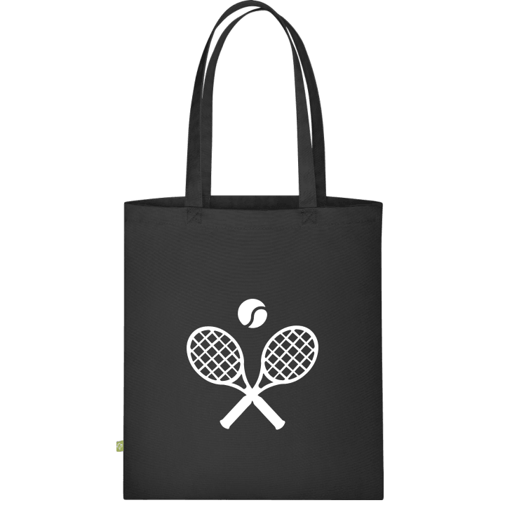 Crossed Tennis Raquets Väska av tyg contain pic